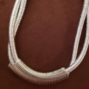 Silver necklace
